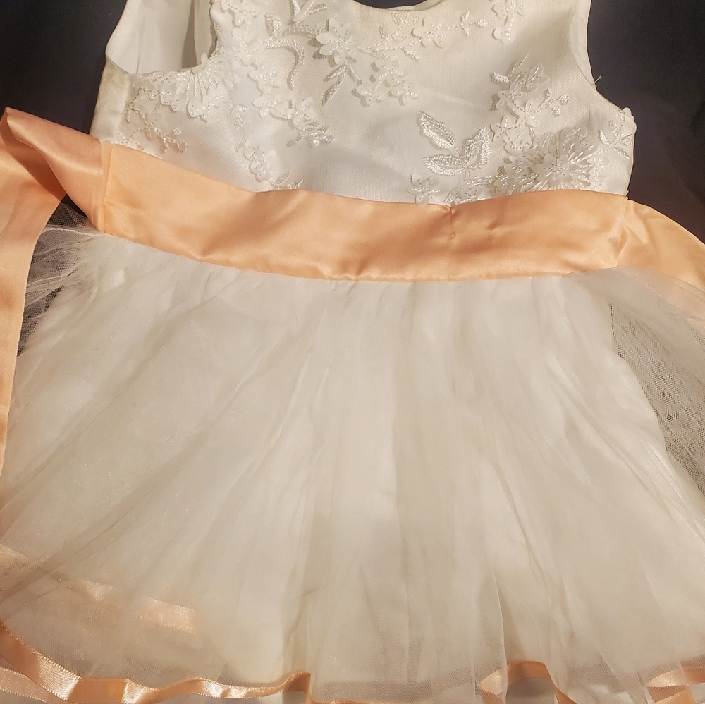 Iefiel Baby Girl White Dress